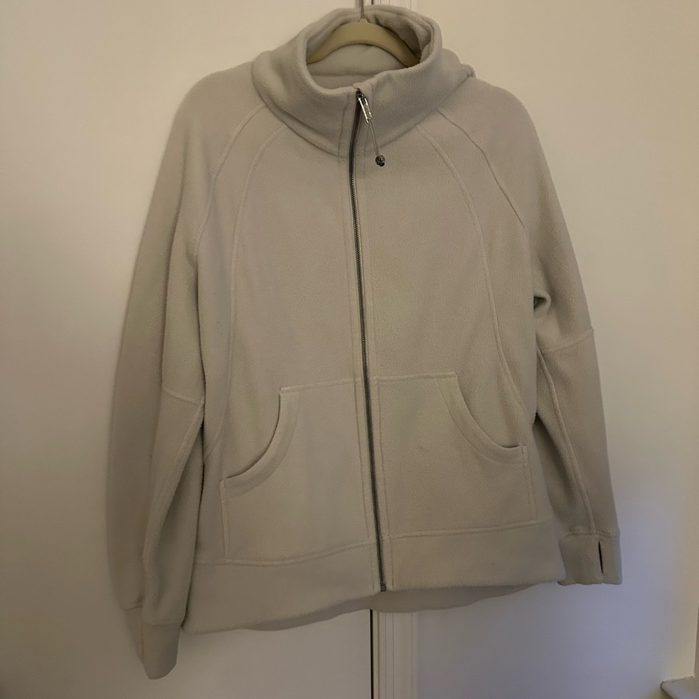 lululemon athletica scuba funnel neck  fleece Jacket